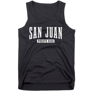 San Juan Puerto Rico Pride Puerto Rican Boricua Tank Top