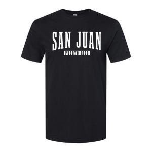 San Juan Puerto Rico Pride Puerto Rican Boricua Softstyle CVC T-Shirt