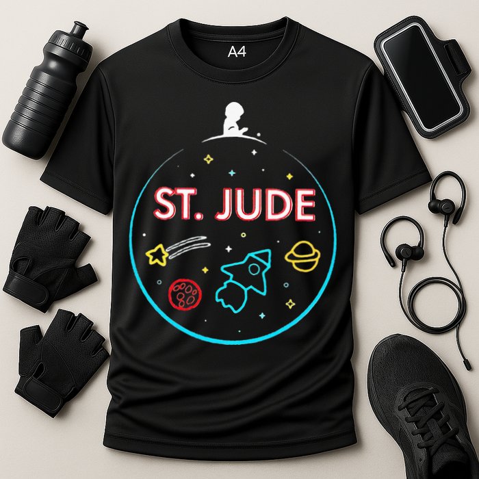 St. Jude Patient Ty Rocket New Cooling Performance Crew T-Shirt