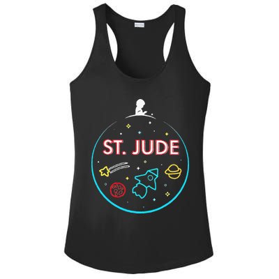 St. Jude Patient Ty Rocket New Ladies PosiCharge Competitor Racerback Tank