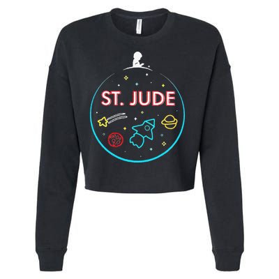 St. Jude Patient Ty Rocket New Cropped Pullover Crew