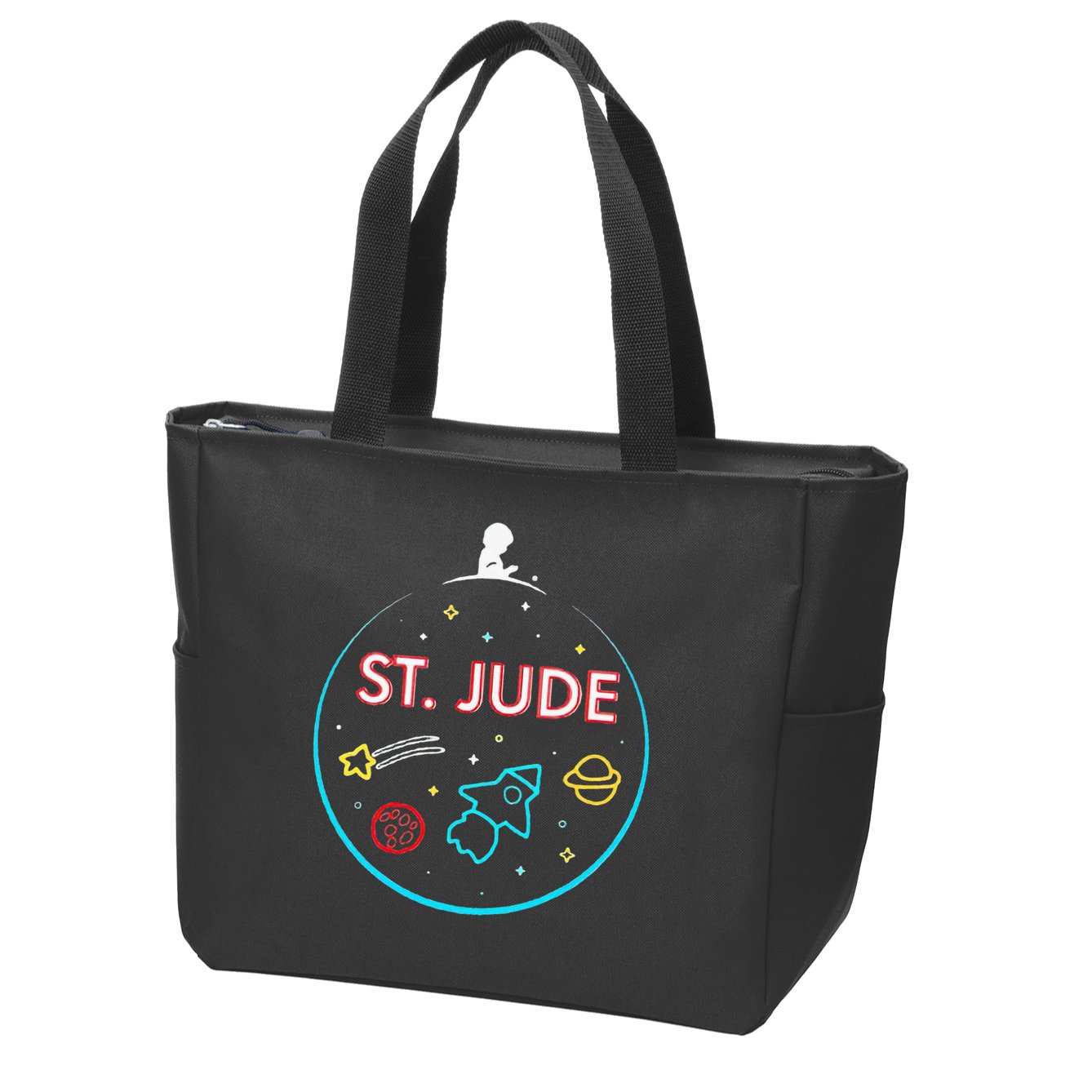 St. Jude Patient Ty Rocket New Zip Tote Bag