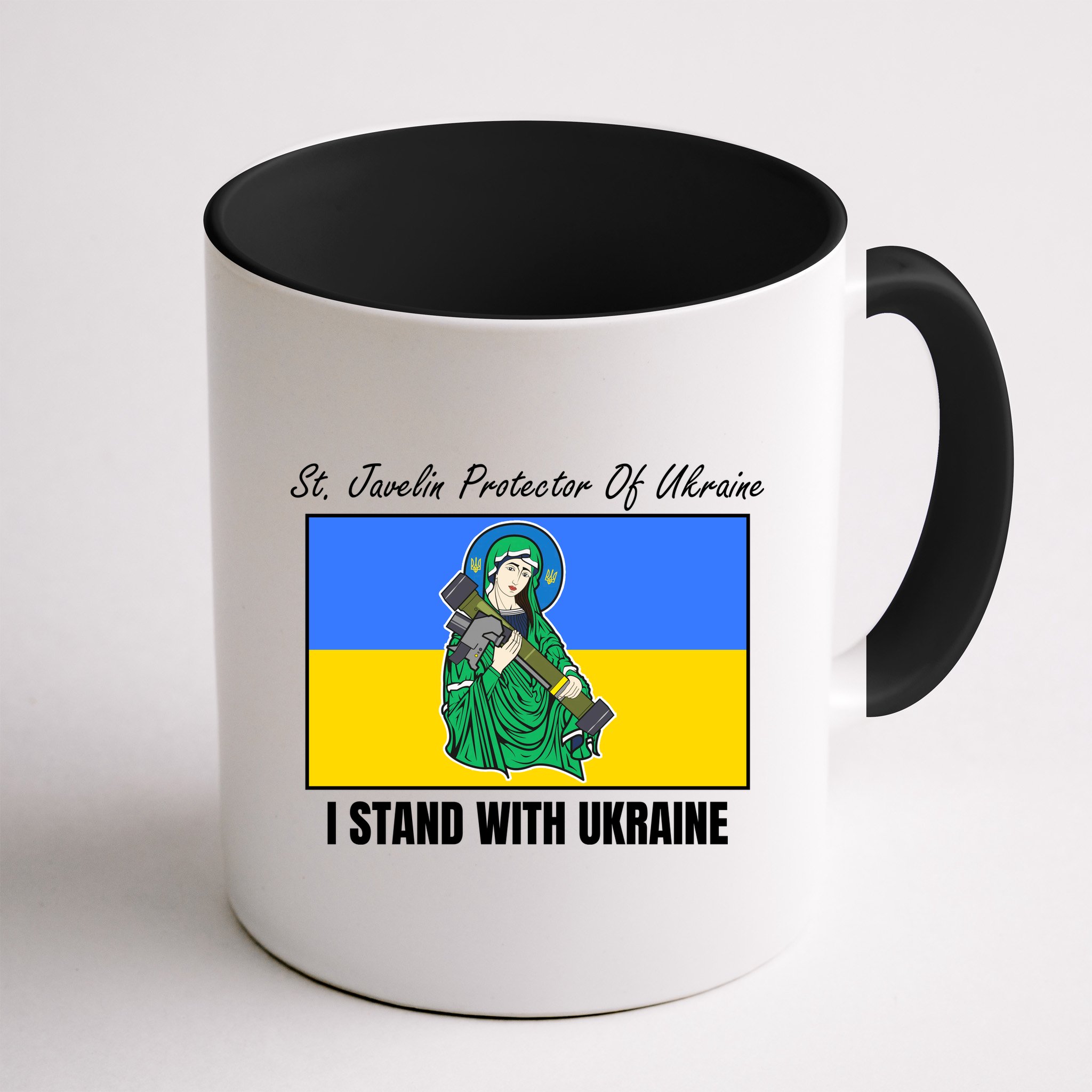 St. Javelin Protector Of Ukraine I Stand With Ukraine Mug