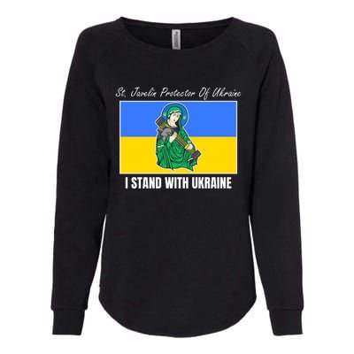 St. Javelin Protector Of Ukraine I Stand With Ukraine Womens California Wash Sweatshirt