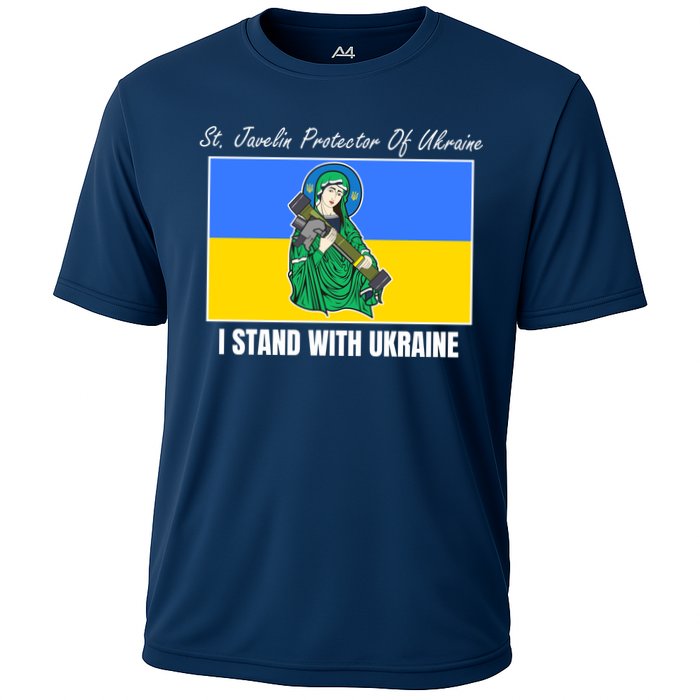 St. Javelin Protector Of Ukraine I Stand With Ukraine Performance Shirt