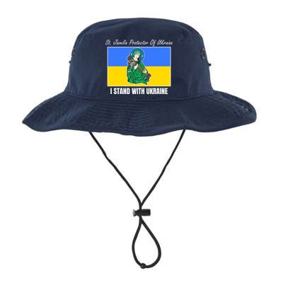 St. Javelin Protector Of Ukraine I Stand With Ukraine Bucket Hat