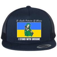 St. Javelin Protector Of Ukraine I Stand With Ukraine Flatbill Hat