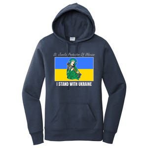 St. Javelin Protector Of Ukraine I Stand With Ukraine Women's Pullover Hoodie