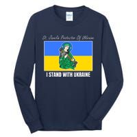 St. Javelin Protector Of Ukraine I Stand With Ukraine Tall Long Sleeve T-Shirt