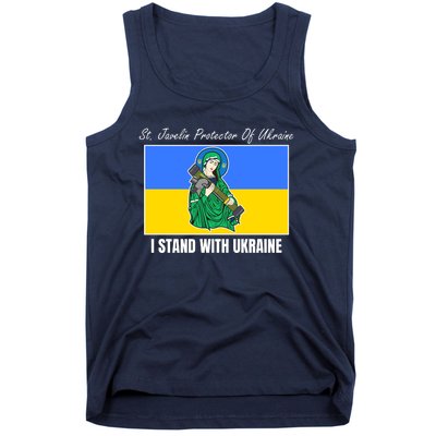 St. Javelin Protector Of Ukraine I Stand With Ukraine Tank Top