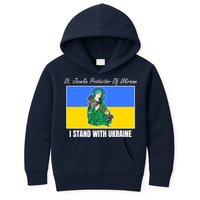 St. Javelin Protector Of Ukraine I Stand With Ukraine Kids Hoodie