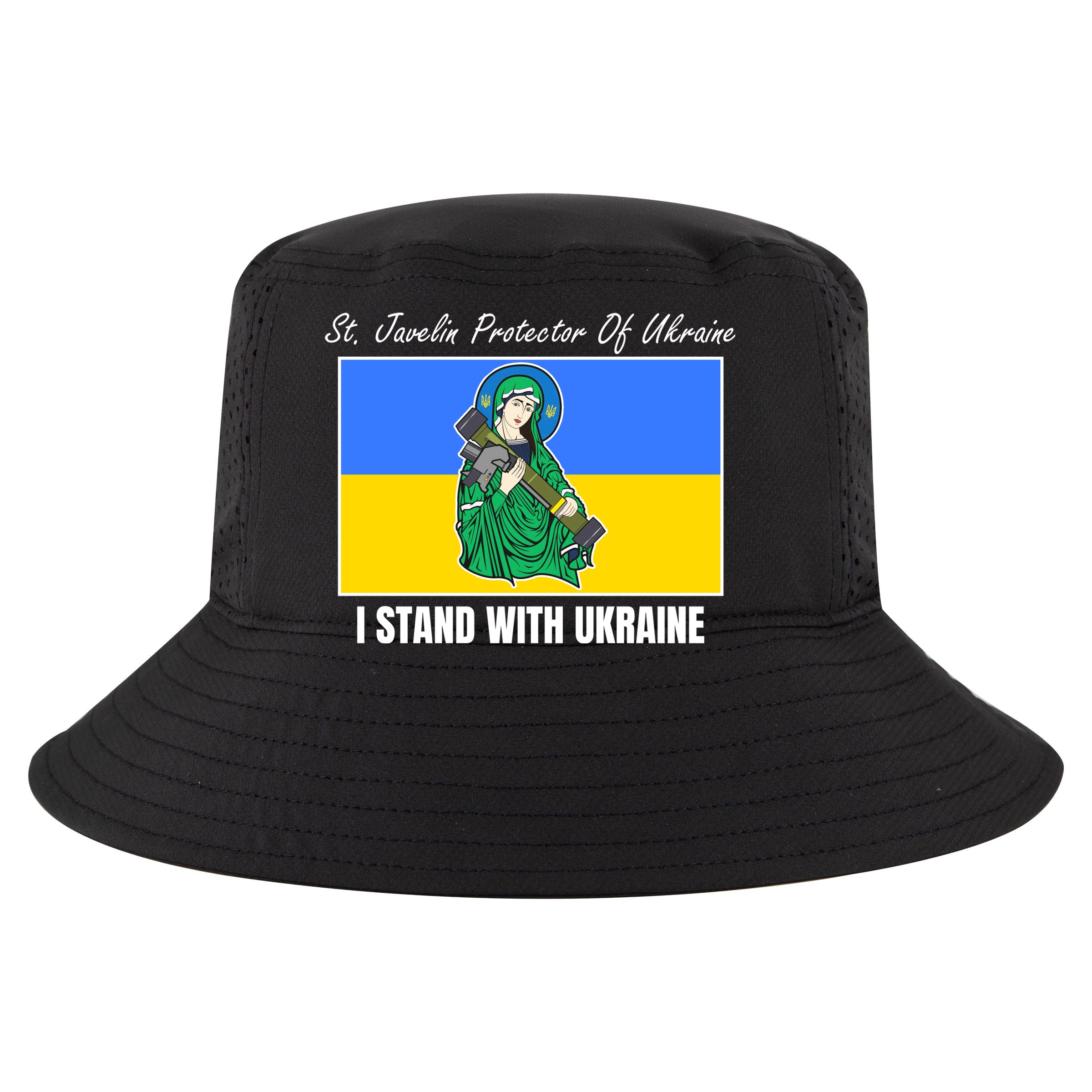 St. Javelin Protector Of Ukraine I Stand With Ukraine Kids Hoodie