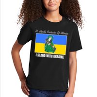 St. Javelin Protector Of Ukraine I Stand With Ukraine Kids T-Shirt