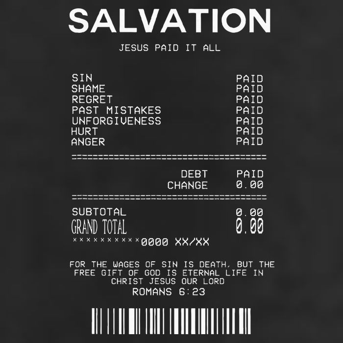 Salvation Jesus Paid It All Christian Cool Comfort Performance Bucket Hat