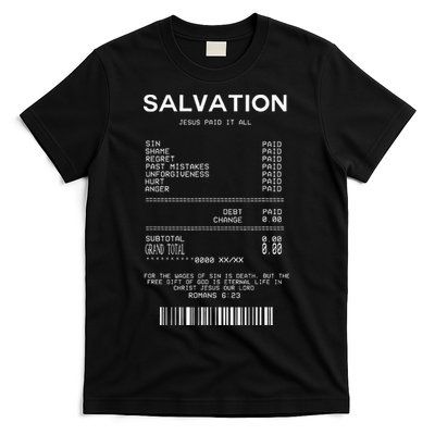 Salvation Jesus Paid It All Christian T-Shirt
