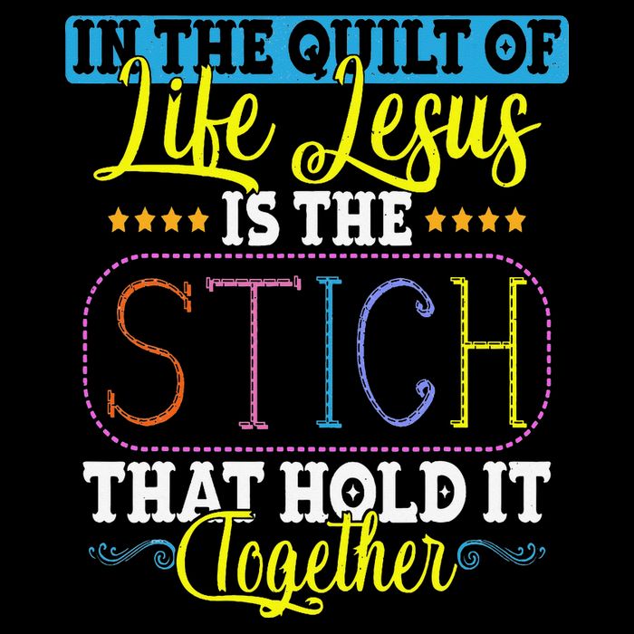 Sewing Jesus Quilting Needle Funny 16 in Basic Backpack