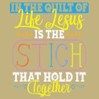 Sewing Jesus Quilting Needle Funny Hoodie