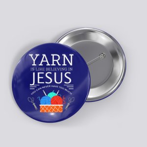 Sewing Jesus Quilting Yarn Needle Christian Button