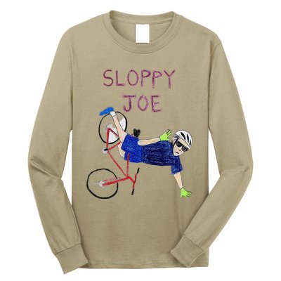 Sloppy Joe Running The Country Is Like Riding A Bike Long Sleeve Shirt