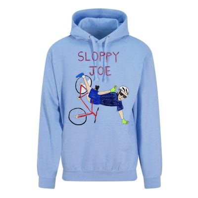 Sloppy Joe Running The Country Is Like Riding A Bike Unisex Surf Hoodie