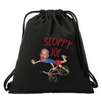 Sloppy Joe Running The Country Is Like Riding A Bike Drawstring Bag