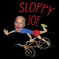 Sloppy Joe Running The Country Is Like Riding A Bike Drawstring Bag