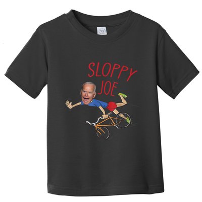Sloppy Joe Running The Country Is Like Riding A Bike Toddler T-Shirt