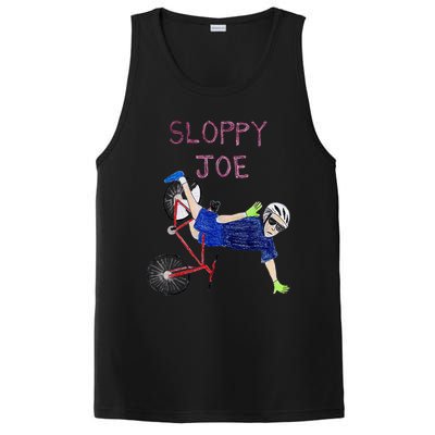 Sloppy Joe Running The Country Is Like Riding A Bike PosiCharge Competitor Tank