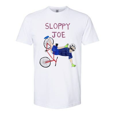 Sloppy Joe Running The Country Is Like Riding A Bike Softstyle CVC T-Shirt