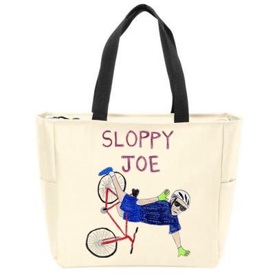 Sloppy Joe Running The Country Is Like Riding A Bike Zip Tote Bag