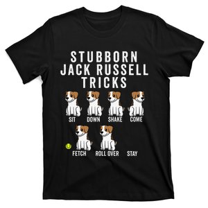 Stubborn Jack Russell Terrier Tricks Dog Gift T-Shirt