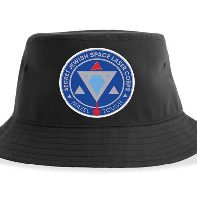 Secret Jewish Space Laser Corps Sustainable Bucket Hat