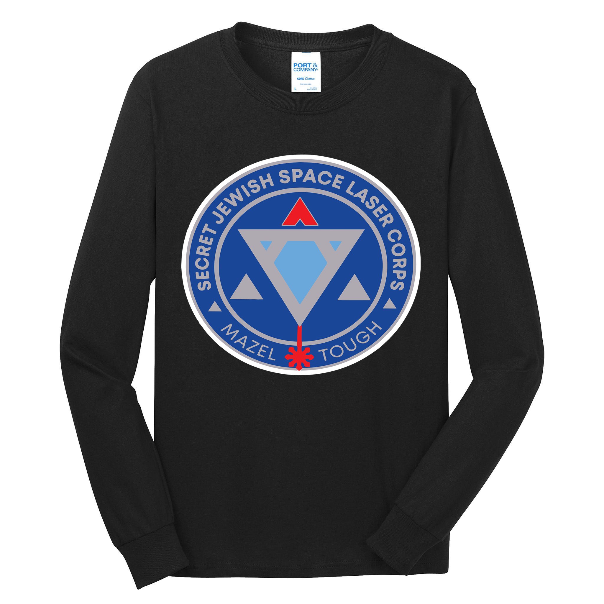 Secret Jewish Space Laser Corps Tall Long Sleeve T-Shirt