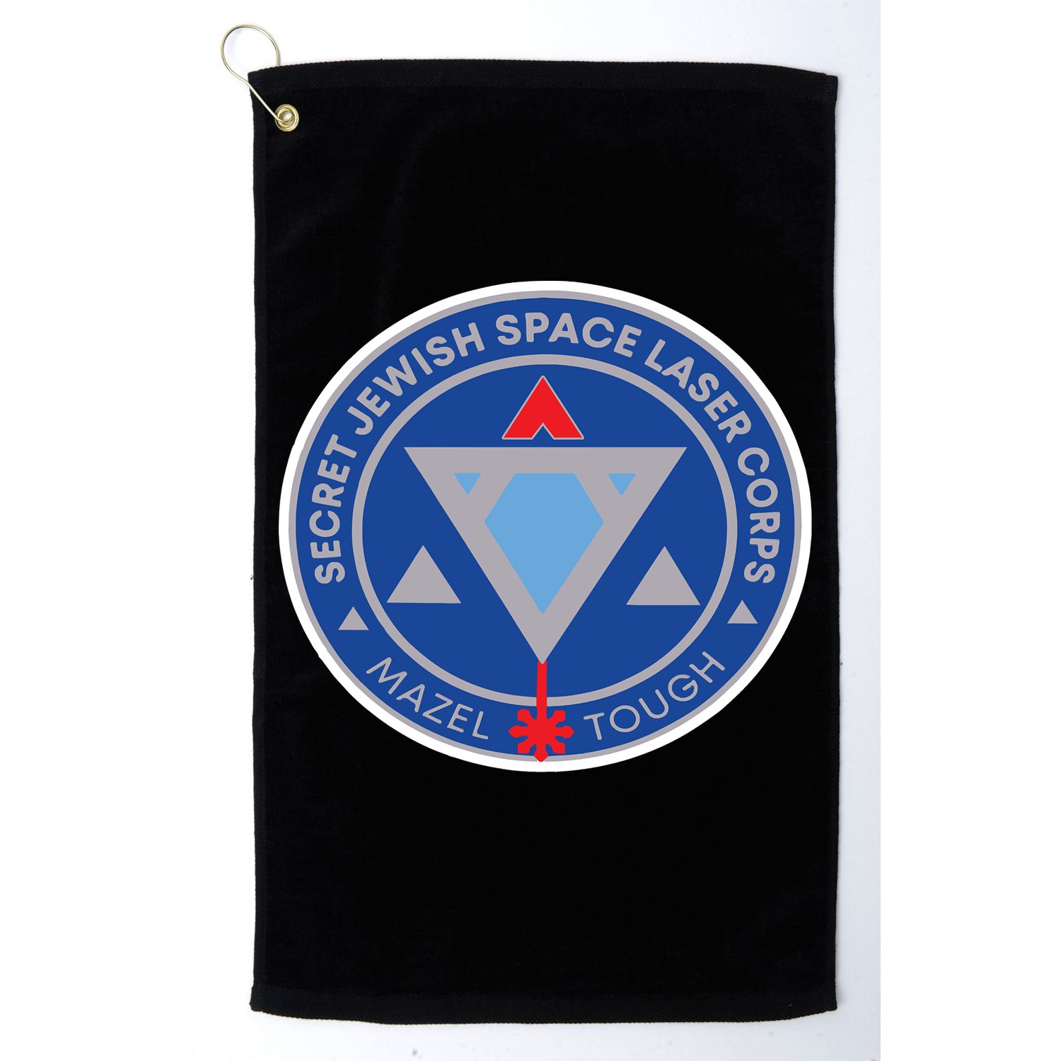 Secret Jewish Space Laser Corps Golf Towel