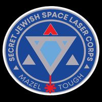 Secret Jewish Space Laser Corps Full Zip Hoodie