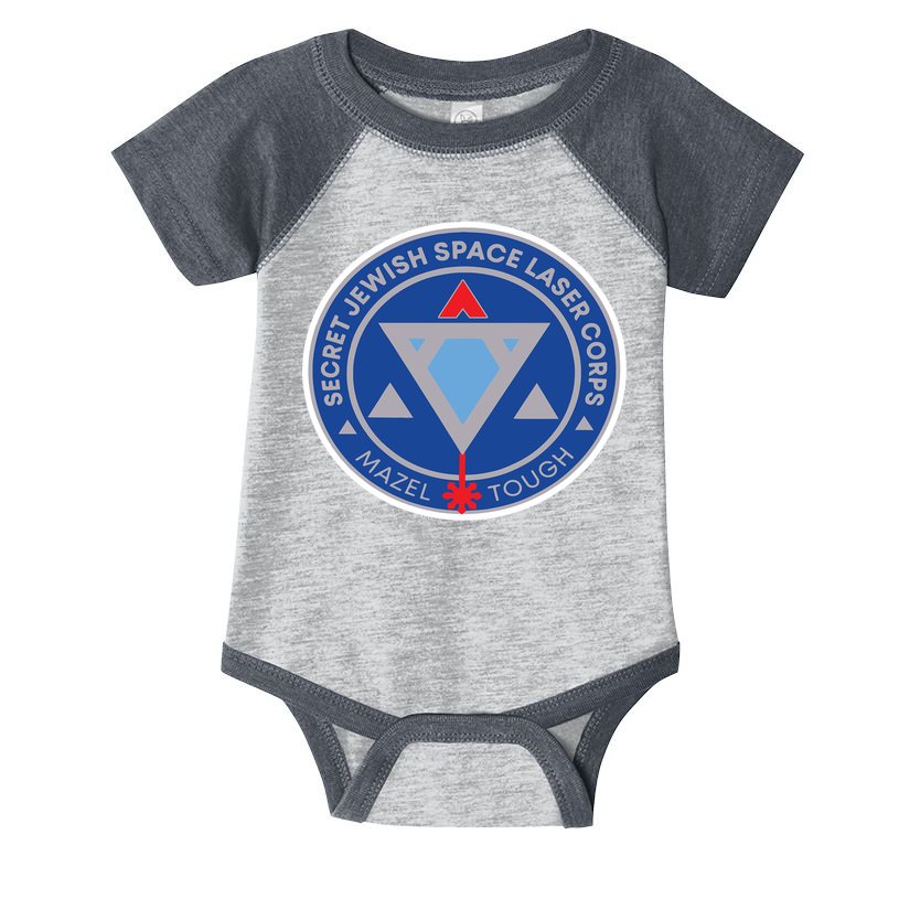 Secret Jewish Space Laser Corps Infant Baby Jersey Bodysuit