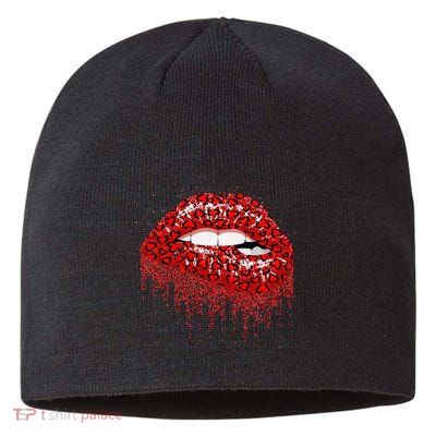 Skeleton Juggling Skulls Juggle Circus Lover Sustainable Beanie