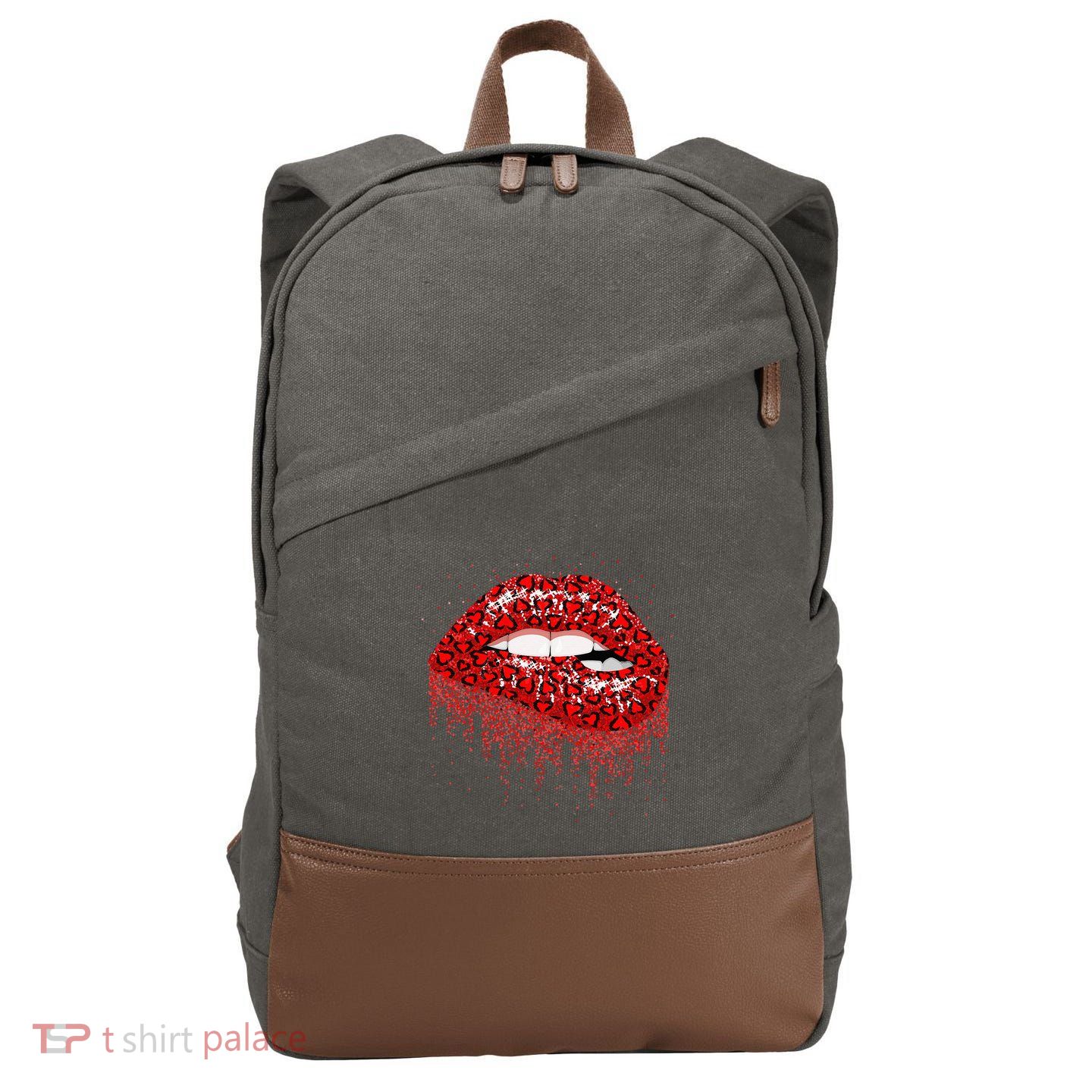 Skeleton Juggling Skulls Juggle Circus Lover Cotton Canvas Backpack