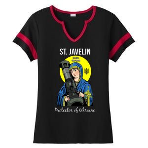 Saint Javelin St. Javelin Protector Ladies Halftime Notch Neck Tee