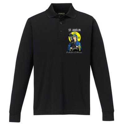 Saint Javelin St. Javelin Protector Performance Long Sleeve Polo