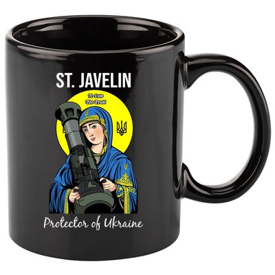 Saint Javelin St. Javelin Protector 11oz C Handle Ceramic Mug