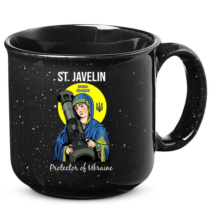 Saint Javelin St. Javelin Protector 15oz Campfire Ceramic Mug