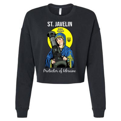 Saint Javelin St. Javelin Protector Cropped Pullover Crew