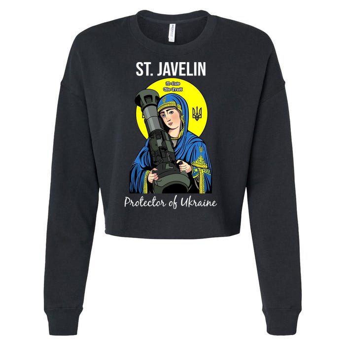Saint Javelin St. Javelin Protector Cropped Pullover Crew
