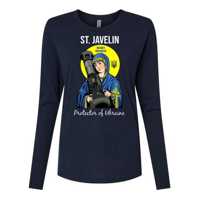 Saint Javelin St. Javelin Protector Womens Cotton Relaxed Long Sleeve T-Shirt