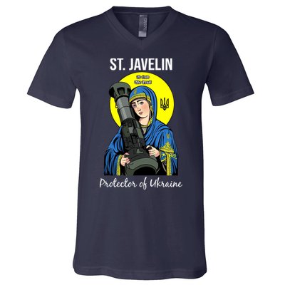 Saint Javelin St. Javelin Protector V-Neck T-Shirt