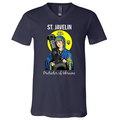 Saint Javelin St. Javelin Protector V-Neck T-Shirt