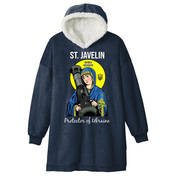 Saint Javelin St. Javelin Protector Hooded Wearable Blanket