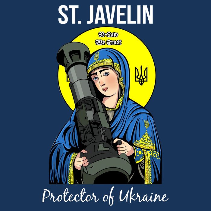 Saint Javelin St. Javelin Protector Button