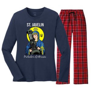 Saint Javelin St. Javelin Protector Women's Long Sleeve Flannel Pajama Set 